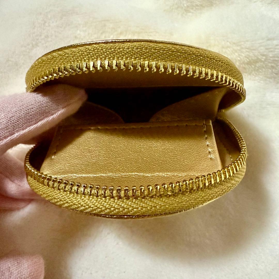 皇居 財布 ゴールド 半円形 ケース 限定品