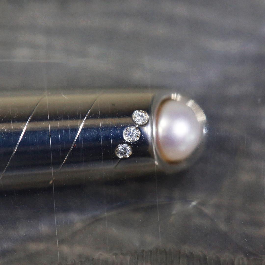 【レア新品 送料込み】カランダッシュ ハーベスト ダイヤ パール装飾 万年筆