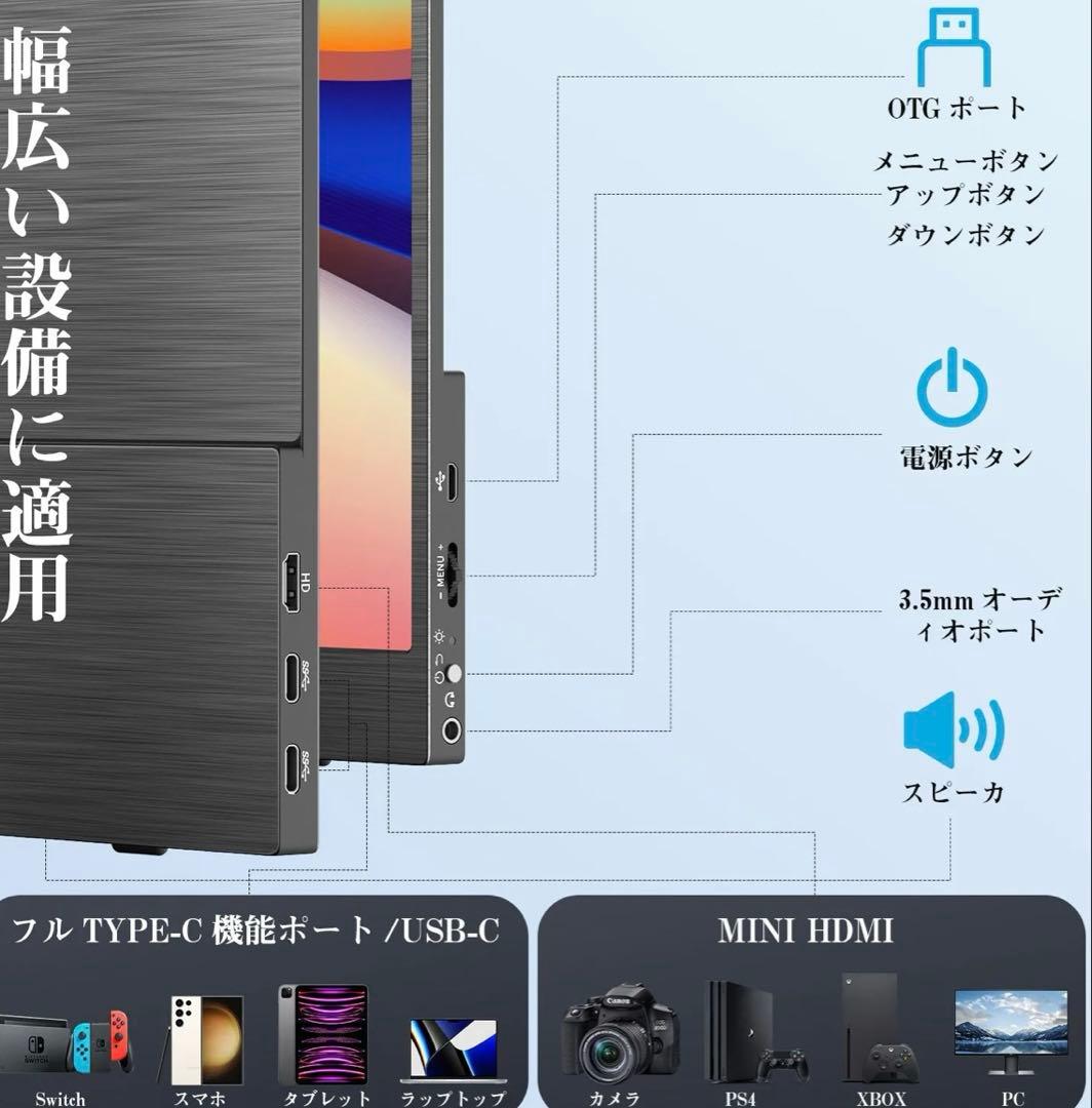 MagicRaven 13.3インチ 4Kモニター