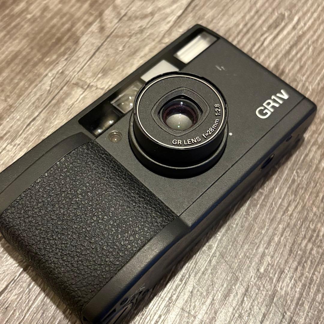 RICOH GR1v コンパクトフィルムカメラ ブラック