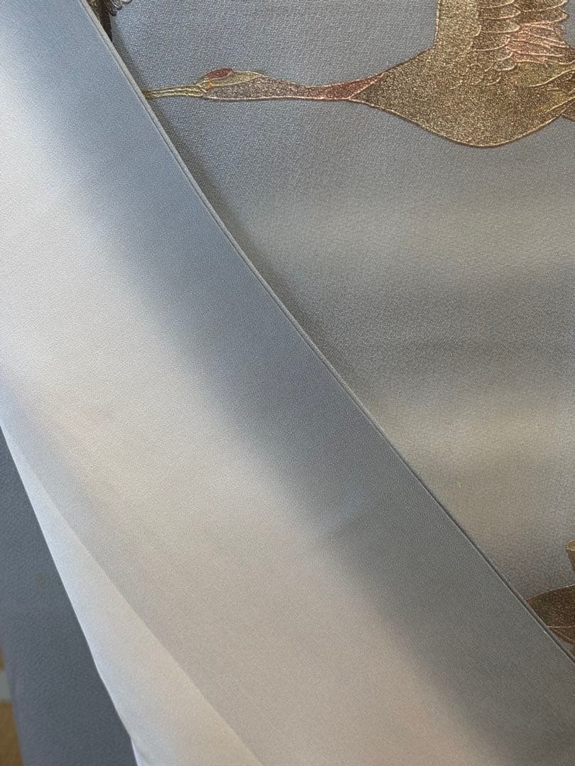 正絹訪問着　袋帯　２点セット