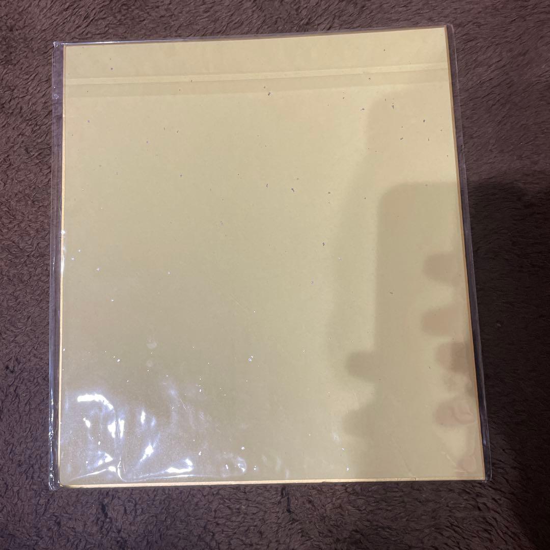 「期間限定品」ハコニワリリィ直筆サイン&手形付き色紙