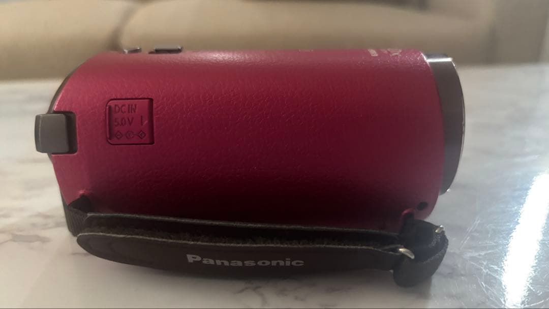 Panasonic フルHD ビデオカメラ HC-W570M ピンク