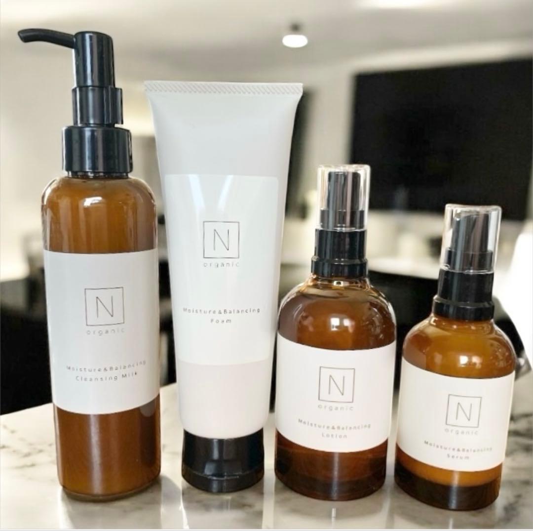 【新品】Nオーガニック スキンケアセット4点セットモイストチュア＆バランシング