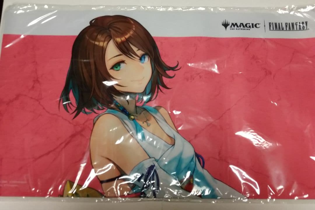 MTG スピラの希望、ユウナ プレイマット マジックリーグ 新品未開封