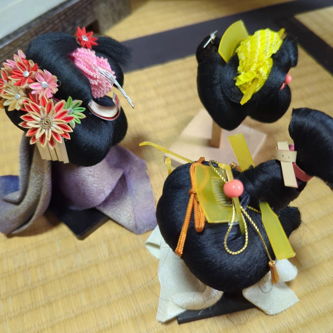 平成に集めたミニの日本髪15品