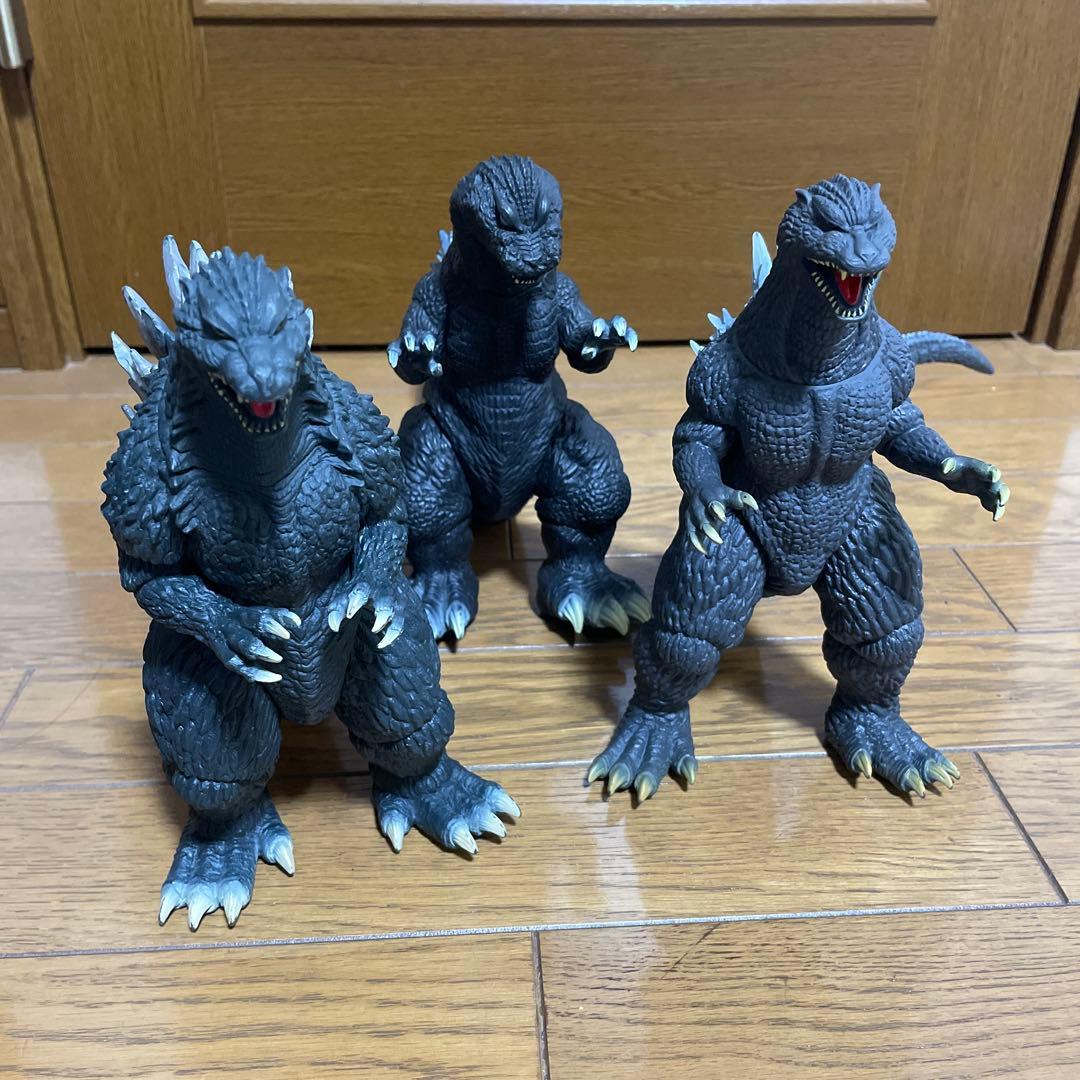 ゴジラ 3体セット