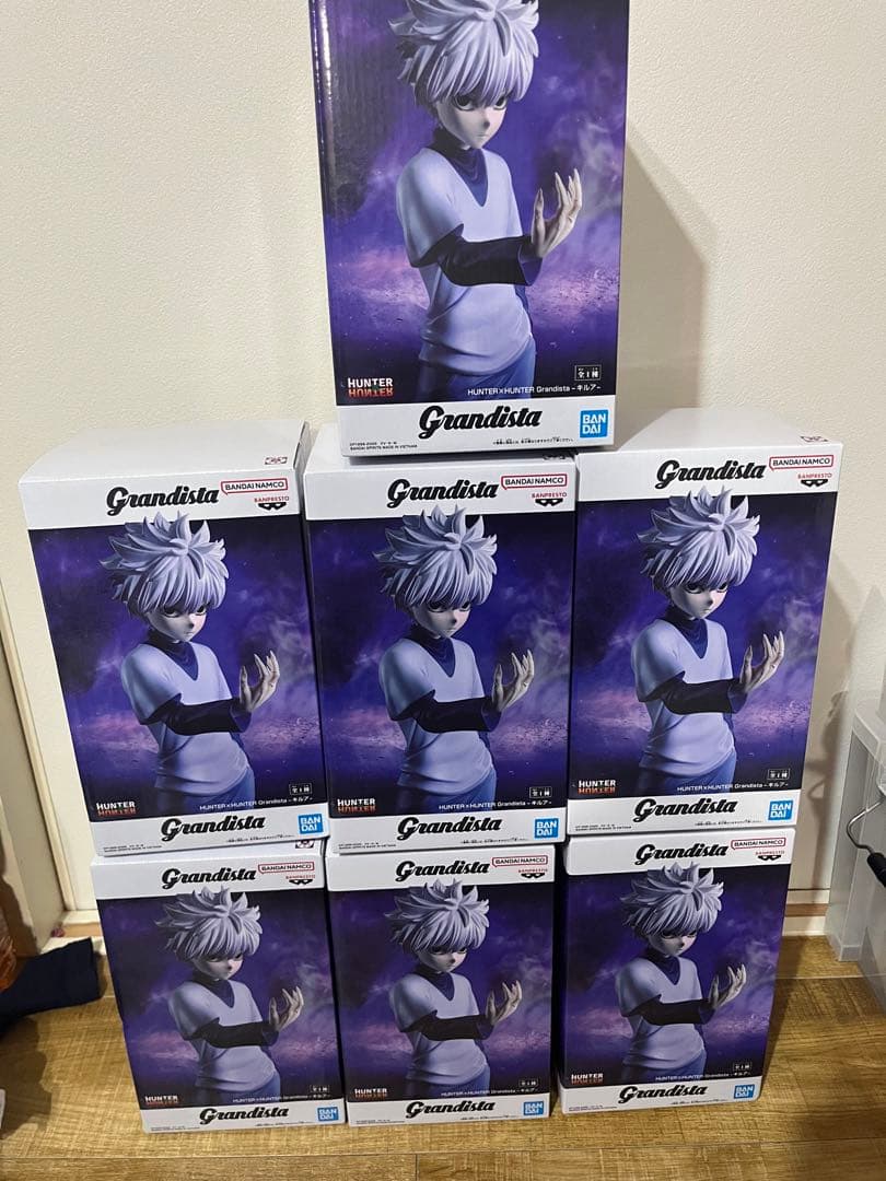 HUNTER×HUNTER Grandista キルア フィギュア7体セット