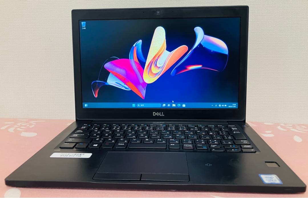超軽量Dell 7290 i5 16GB SSD 256GB 12.5型