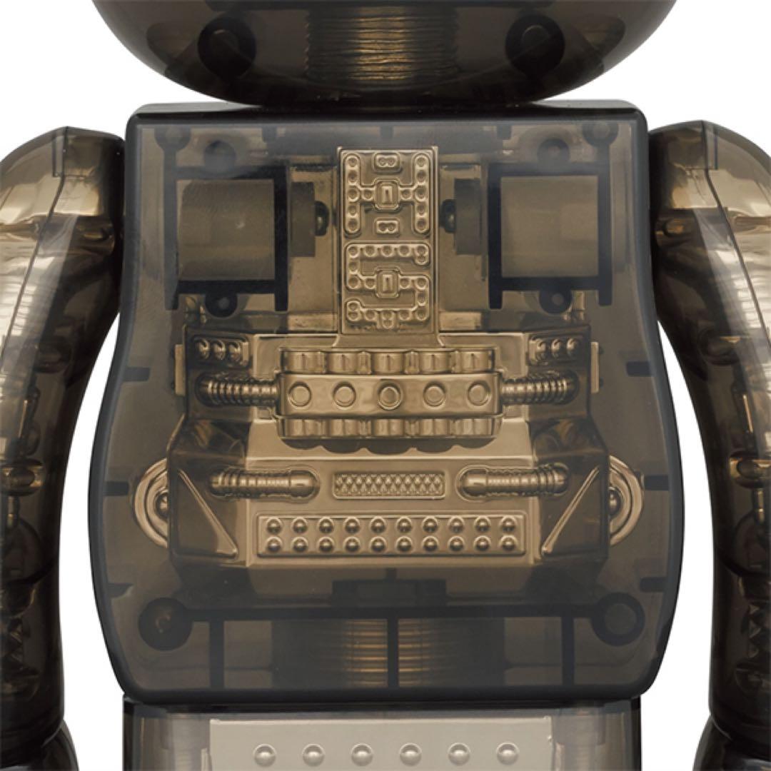 新品正規品 BE@RBRICK HxS 400% CLEAR BLACK