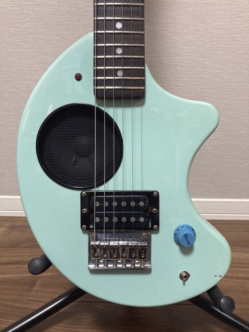 美品 FERNANDES ZO-3 ライトブルー 青 USBアダプター付き