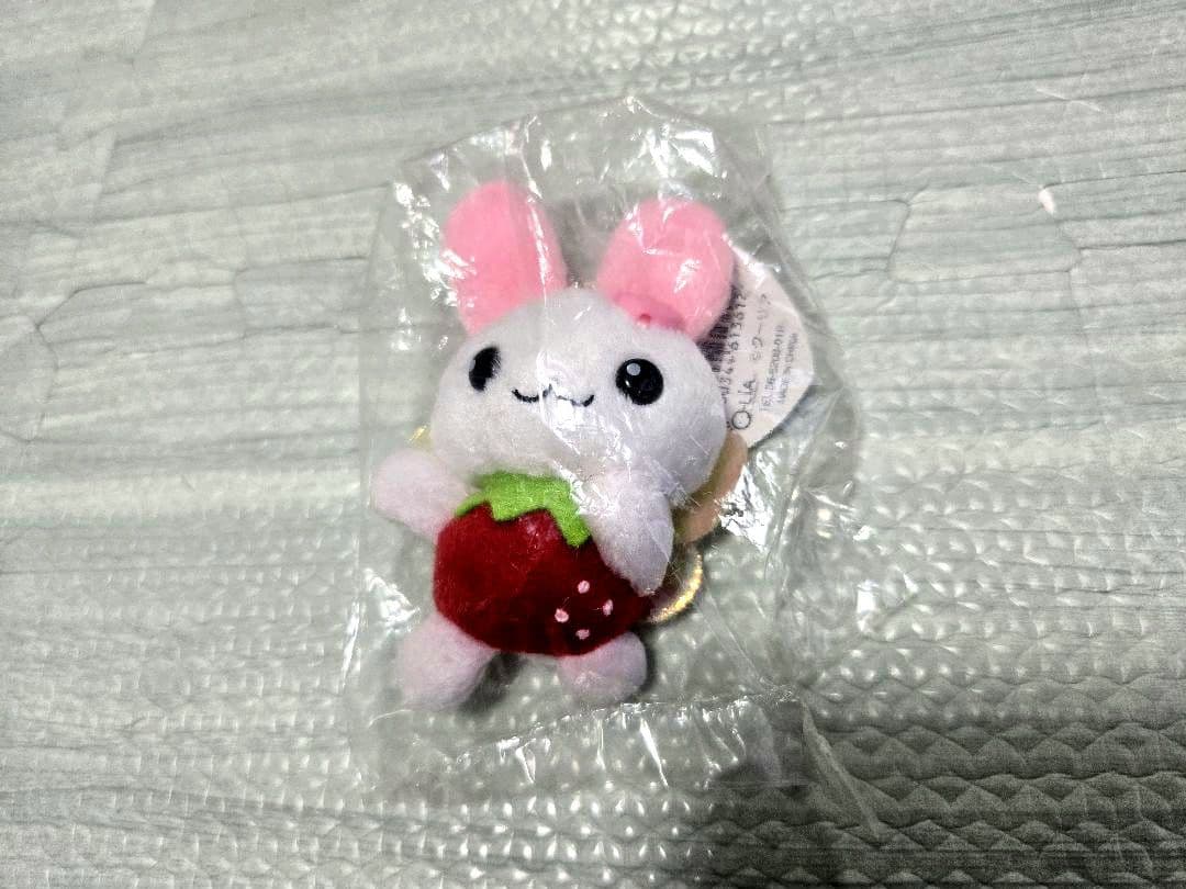 新品 未開封 HAPPY USAchan ぬいぐるみ キーホルダー 平成レトロ