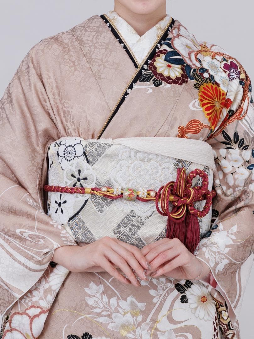 ばにらもち 取り置き中≪美品≫正絹　振袖9点フルセット【833】