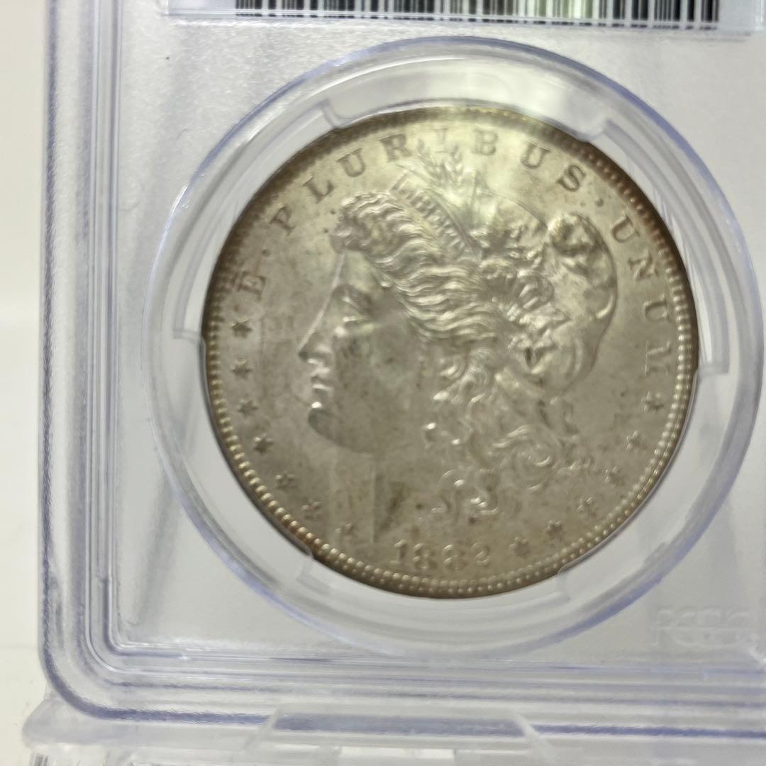 PCGS-MS63 USA モルガンダラー　1882O 銀貨　ニューオリンズ