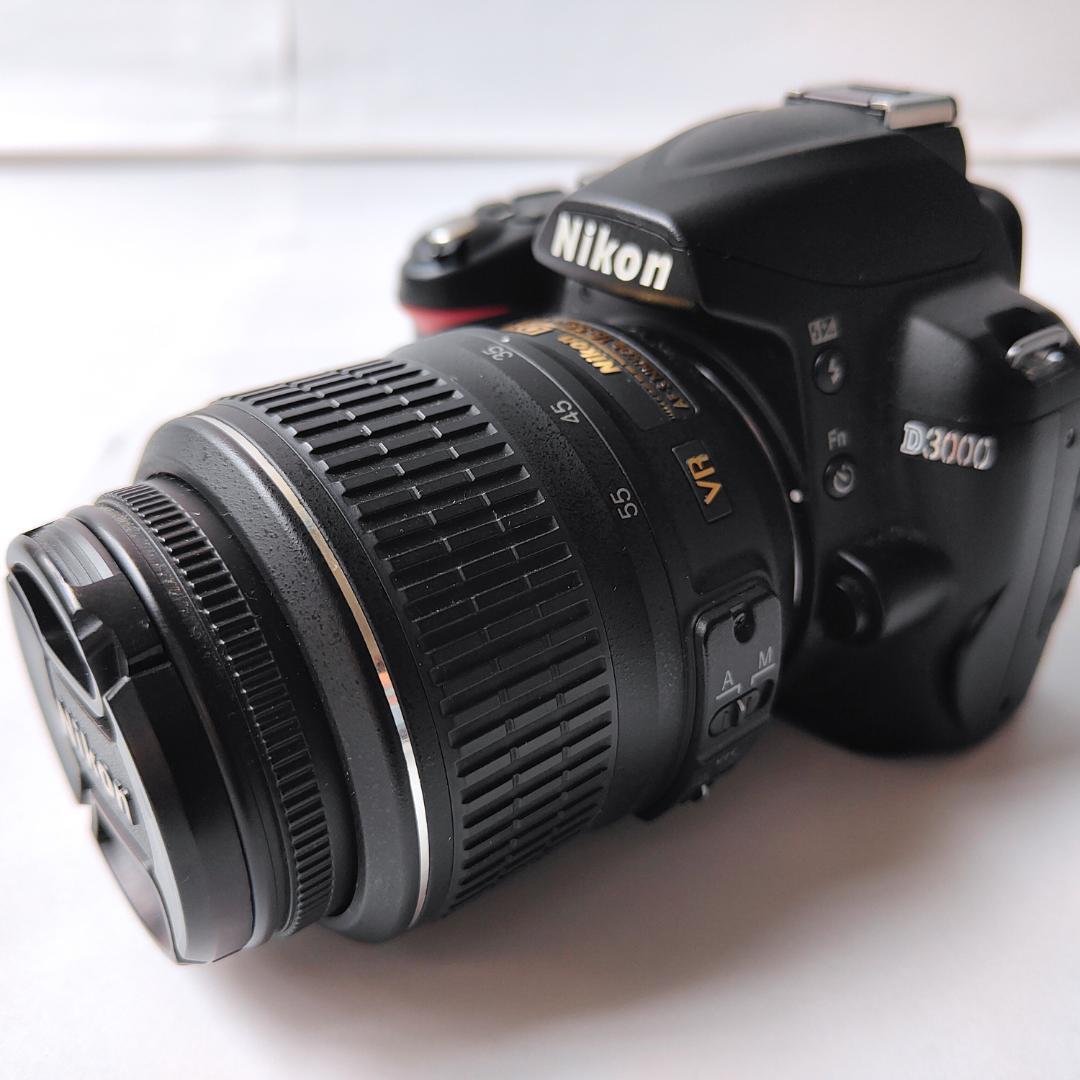 【送料無料・激安】Nikon デジタル一眼レフカメラ D3000 レンズキット