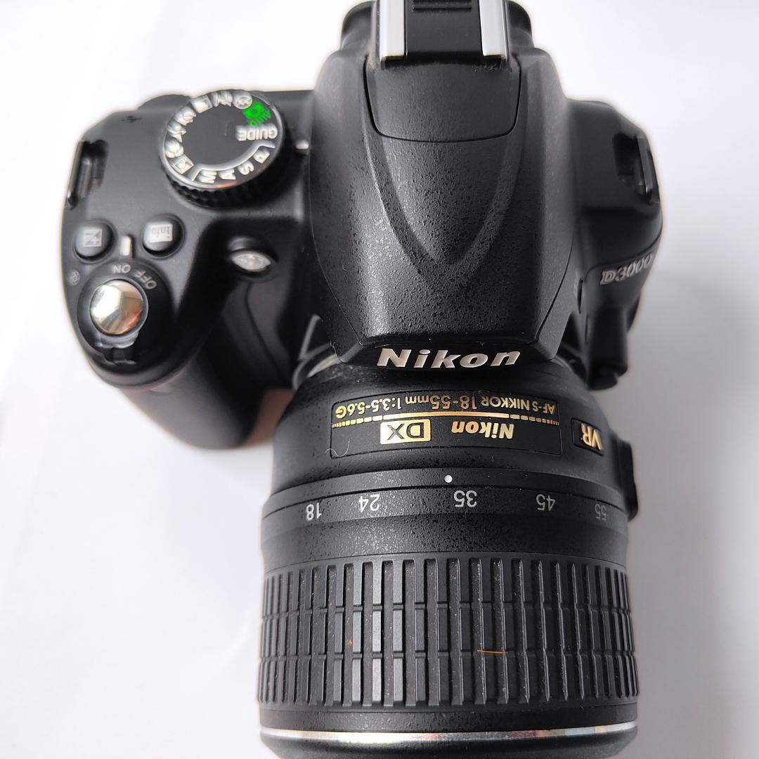 【送料無料・激安】Nikon デジタル一眼レフカメラ D3000 レンズキット