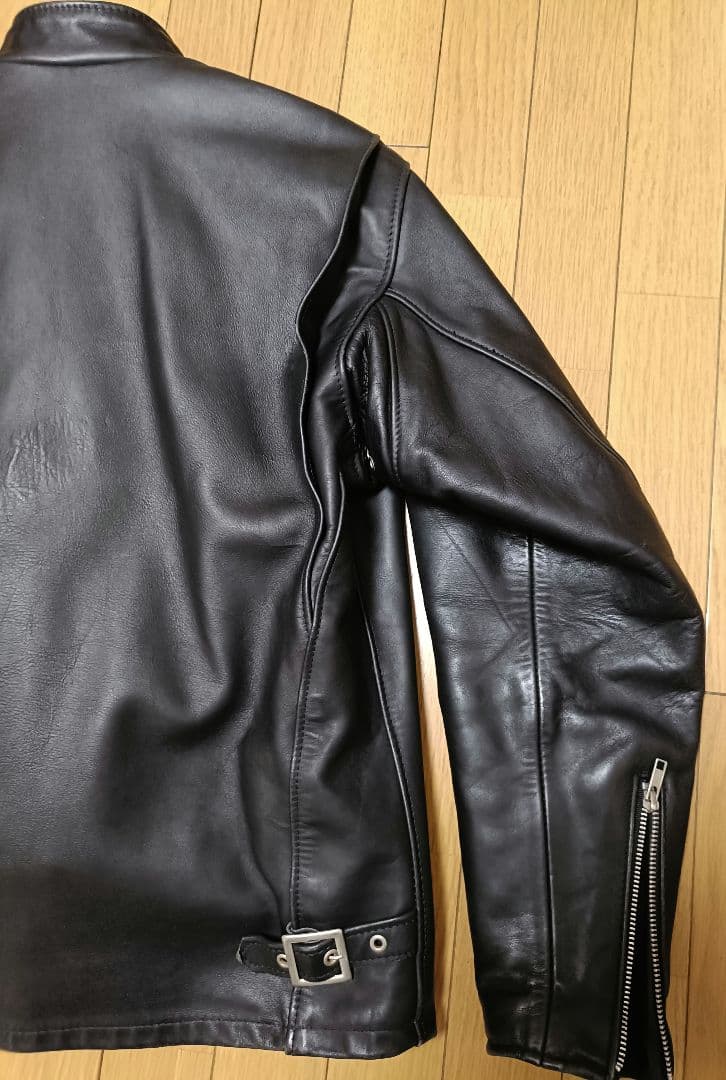 ショット Schott シングルライダース 641 サイズ36　ブラック