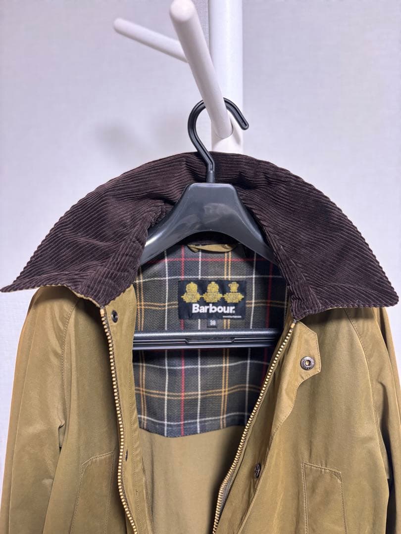 Barbour BEDALE SL ピーチスキン