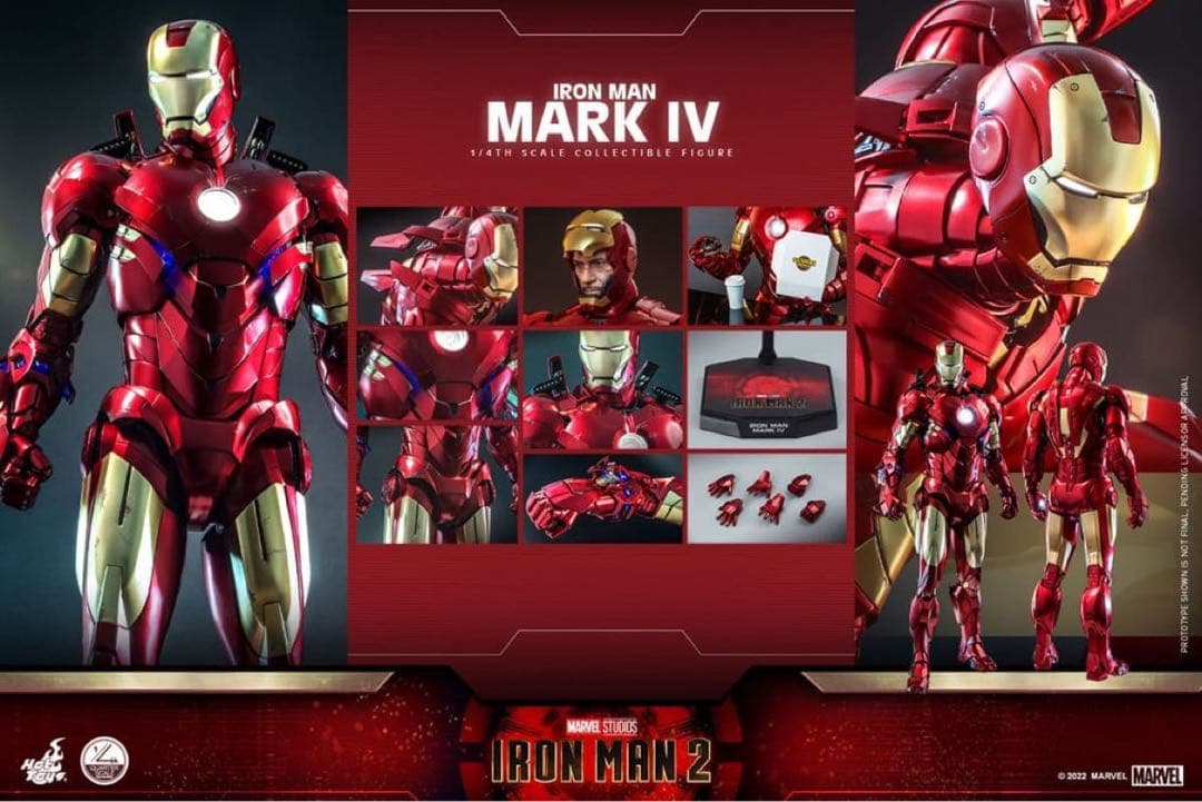 【最終値下げ】 ホットトイズ クオーター・スケール アイアンマン・マーク4