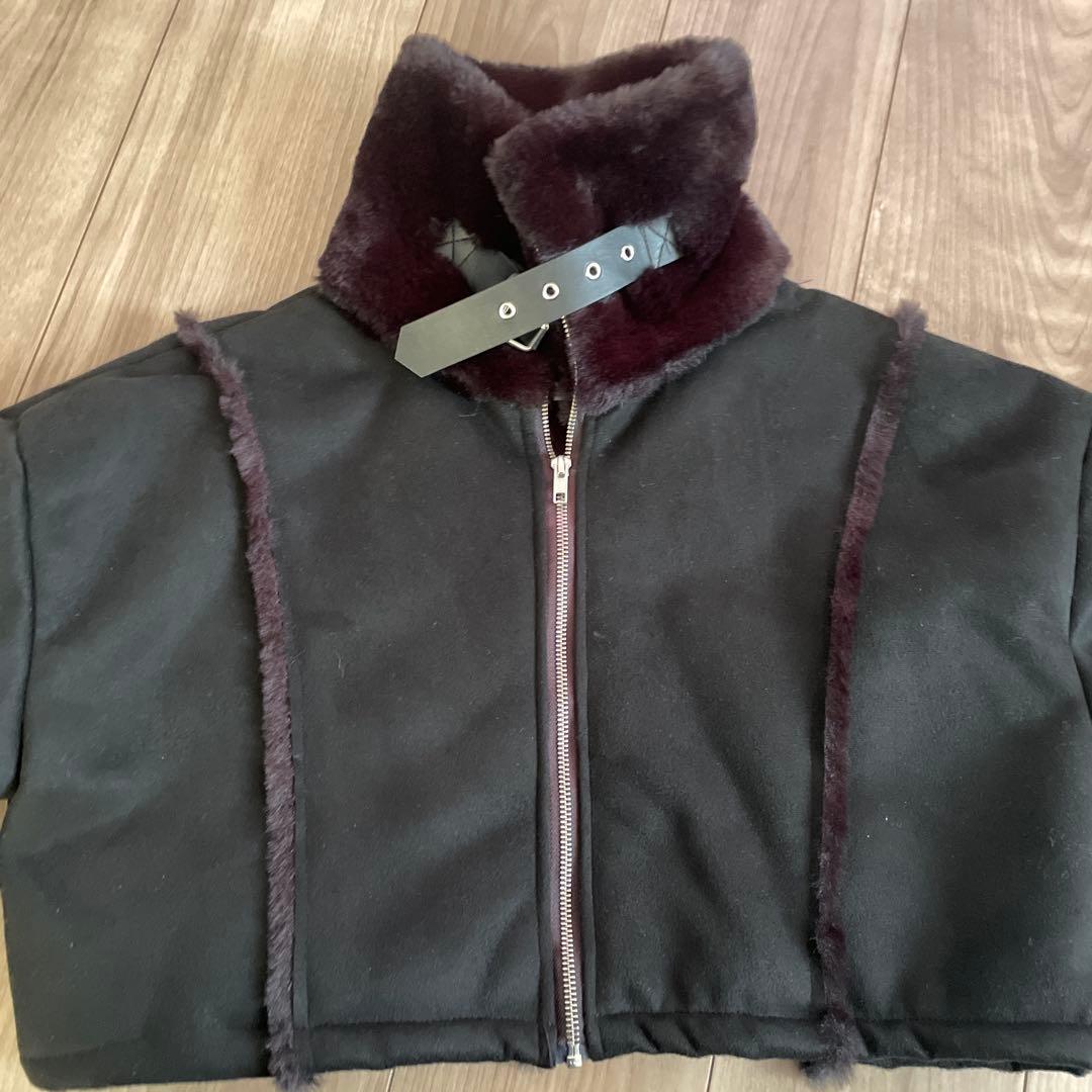 【カリナ着用 ✨】 TRUE ムートンコートBLACK 定価32000