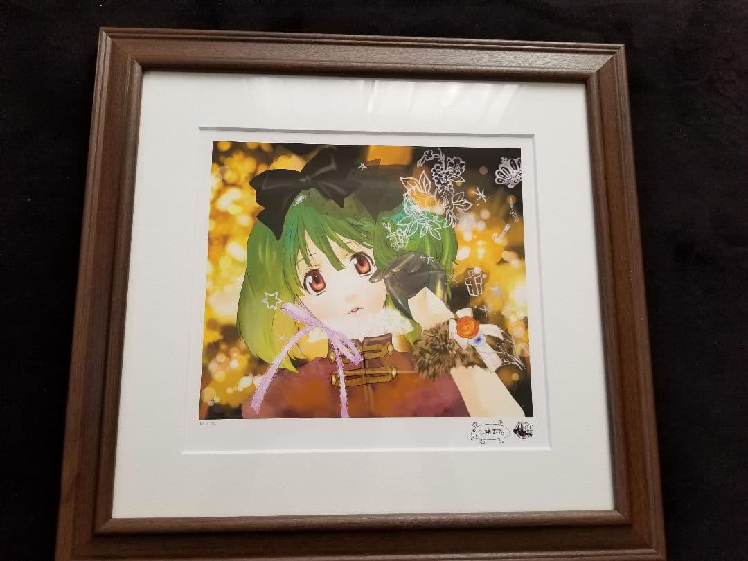 マクロス原画展　マクロス３０周年　版画　マクロスF　　シェリル　ランカ2枚セット