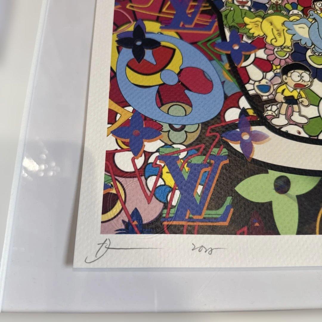 DEATH NYC 現代アートポスター　世界100枚限定　村上隆　ドラえもん