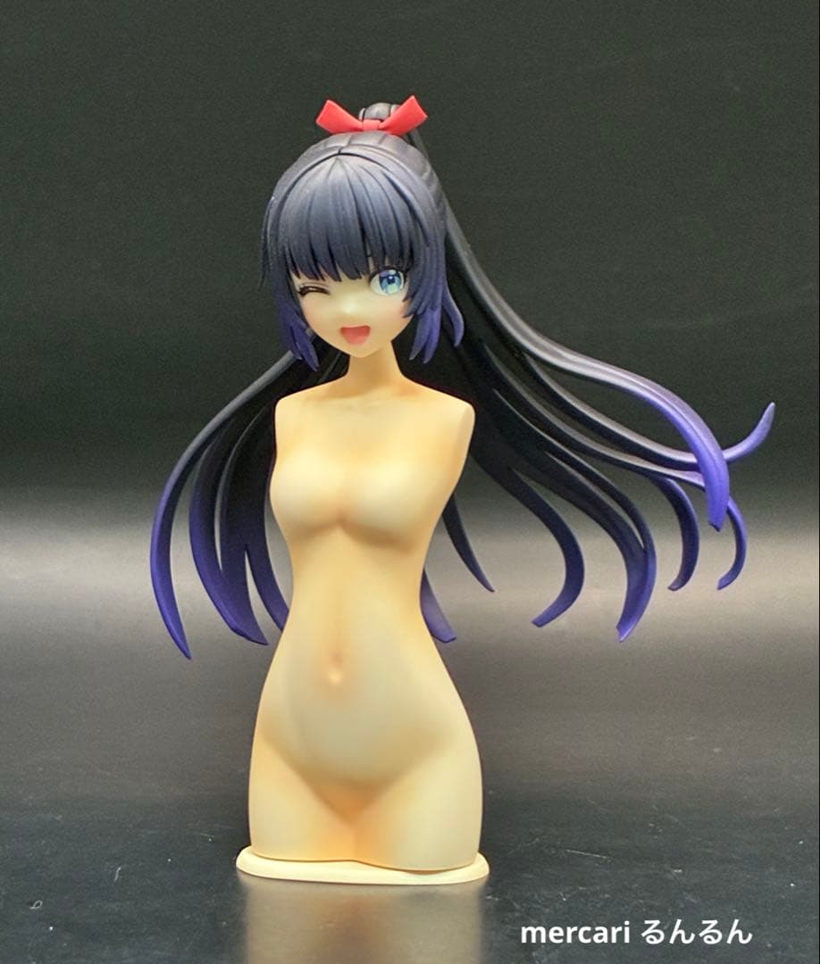 ドレスアップアップボディM＋姫カットポニーテール+ウルフレイヤーカット塗装完成品