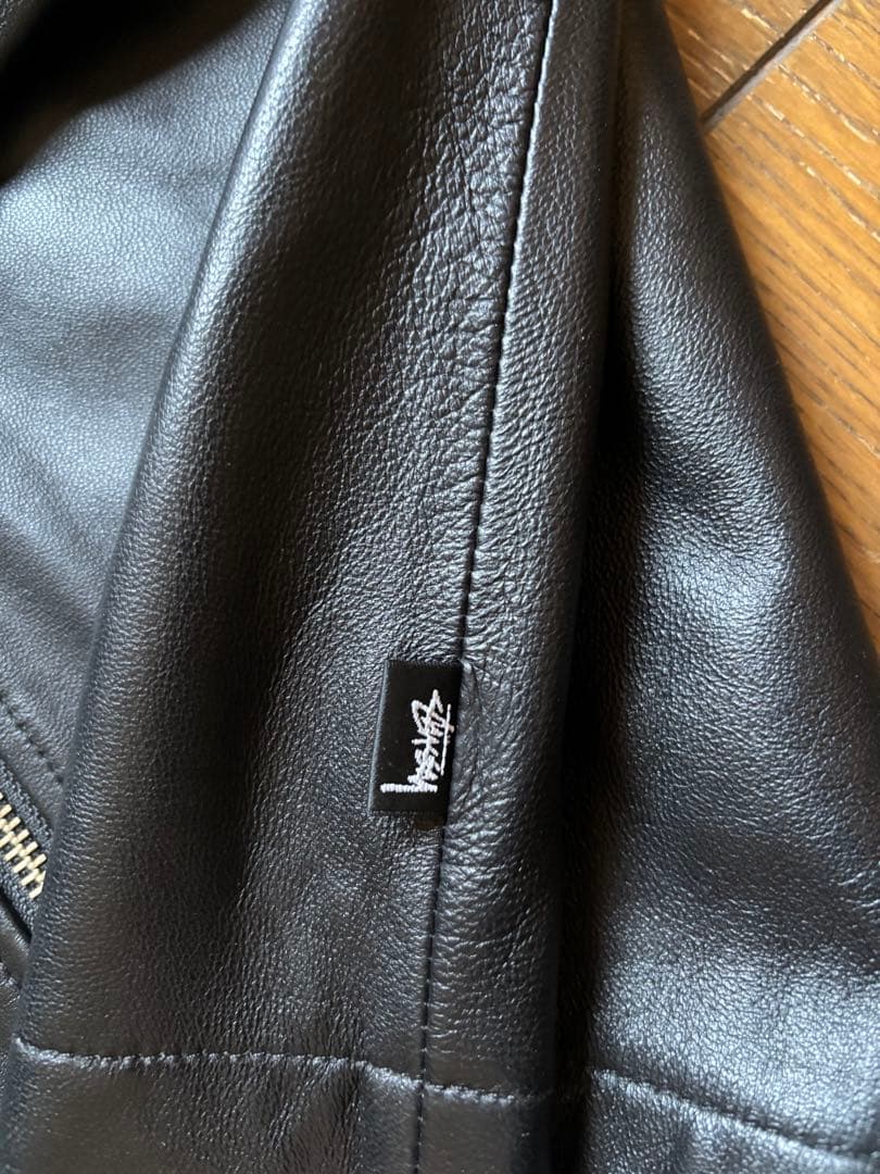 ジャケット・アウター Stussy Leather Western Zip Jacket