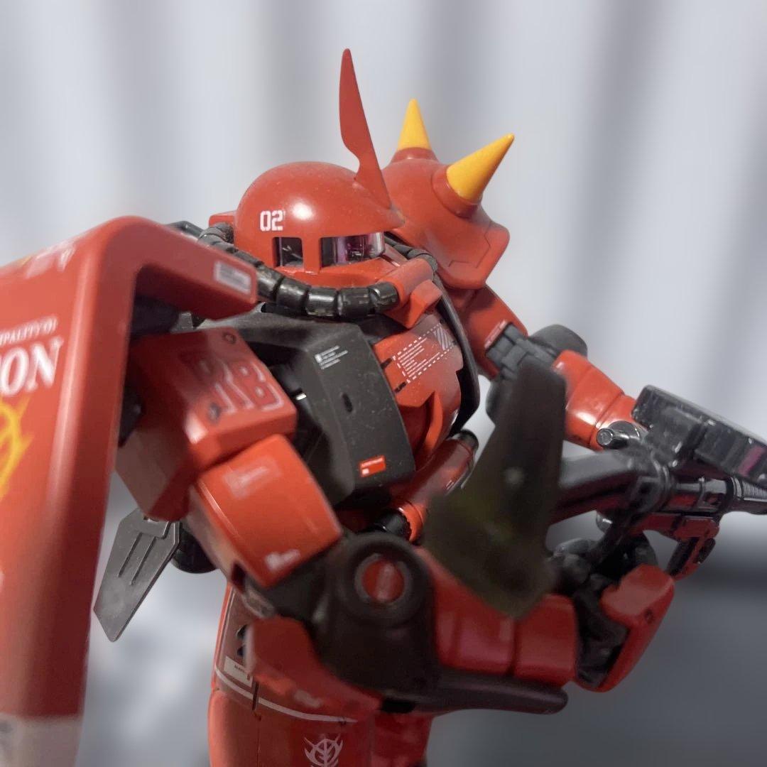 【美】MG1/100シャア専用ザクⅡ MGジョニーライデン専用ザクⅡ２体セット