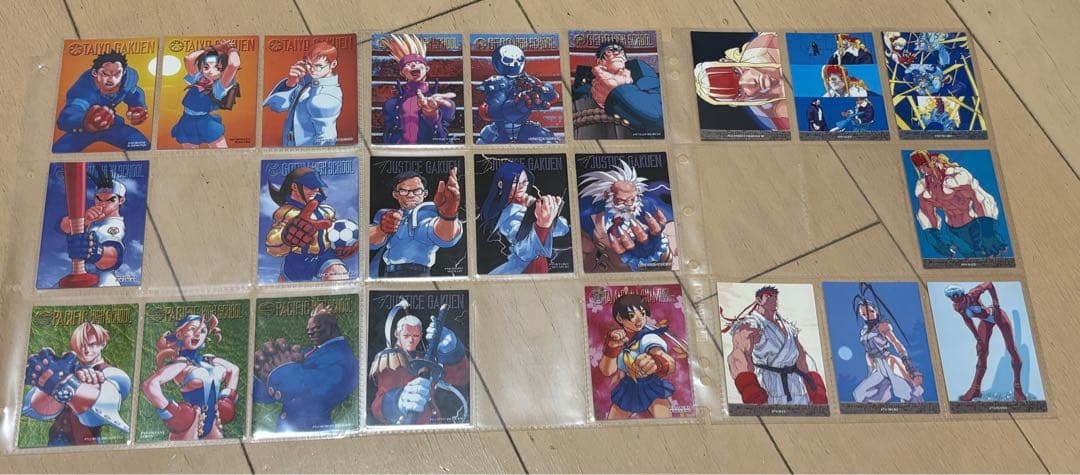 カードダスマスターズ ALL CAPCOM WORLD 98（157枚）