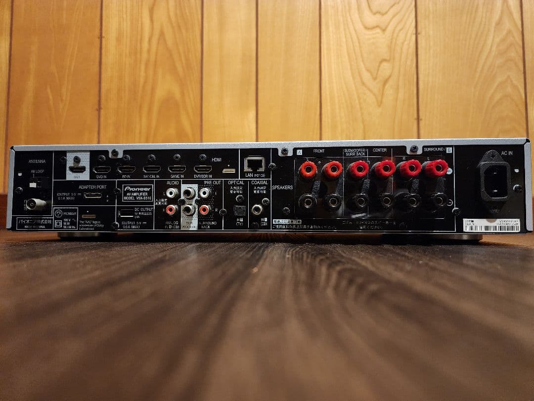 Pioneer 5.1chAVアンプ VSX−S510