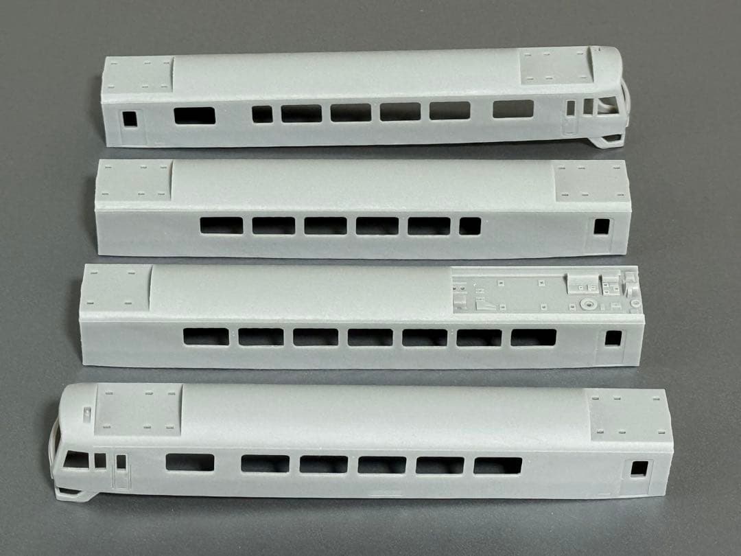 ★仕掛品★ 485系 きらきらうえつ 4両セット 3Dモデリングキット