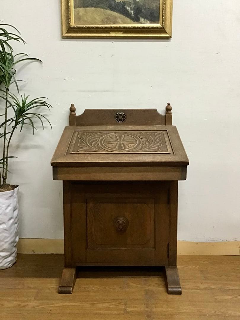 管80☆イギリス製☆英国☆アンティーク☆ダベンポートデスク