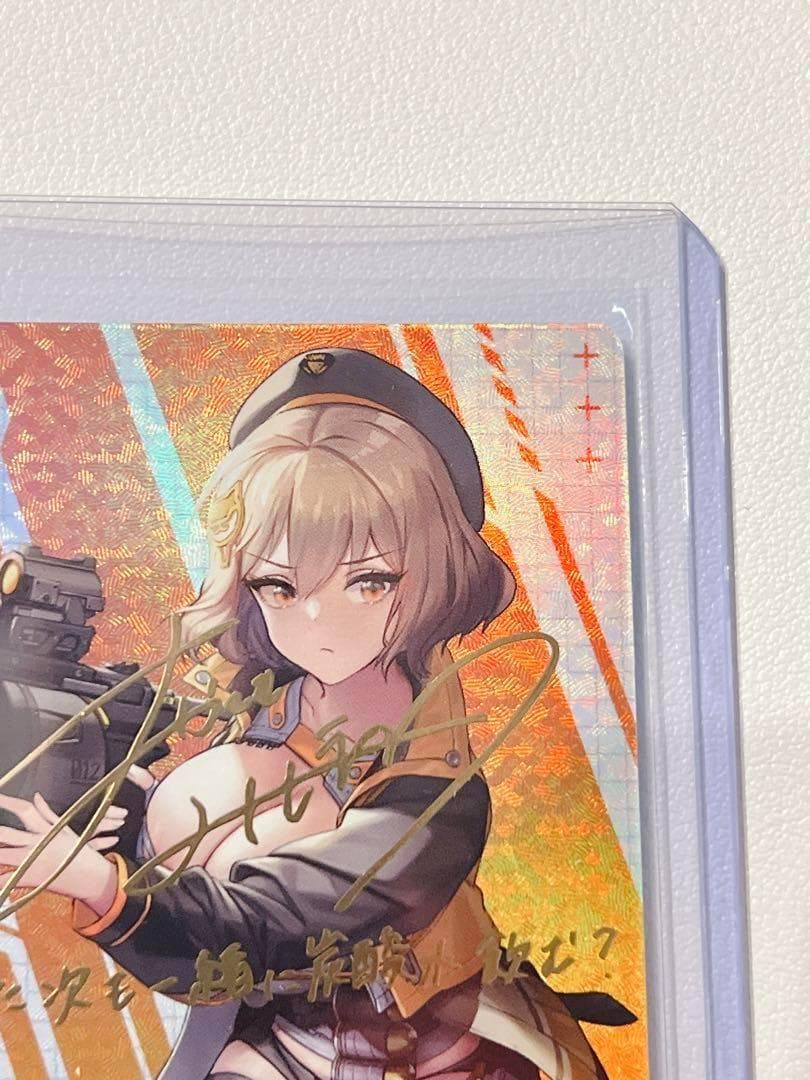 NIKKE DUEL ENCOUNTER 箔押しサインカード アニス