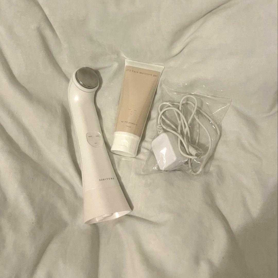 ソニチューン美顔器 SONITUNE新品ジェル付き