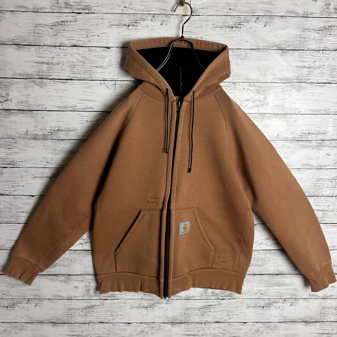 Carhartt◎ダックカラー 超人気色 フルジップ パーカー D277
