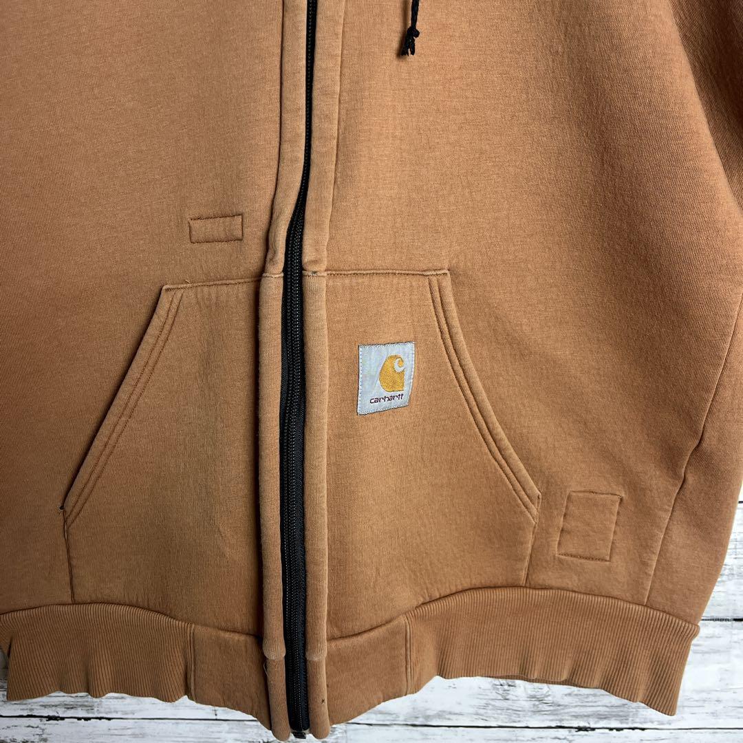 Carhartt◎ダックカラー 超人気色 フルジップ パーカー D277