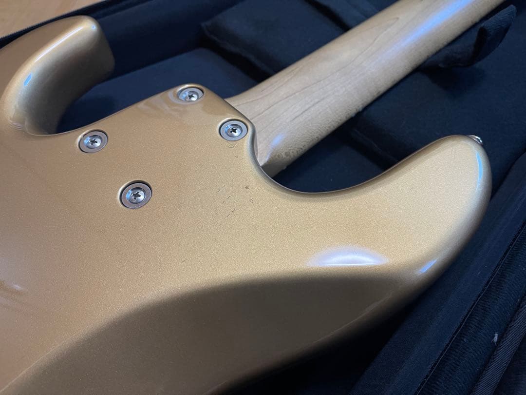 Xotic XP-1T 5弦　最初期型　ゴールド