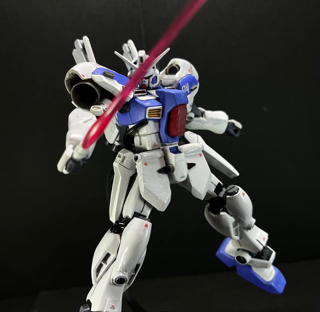改造ガンプラ　塗装済み完成品　hg ガンダム試作4号機　GP04 ガーベラ