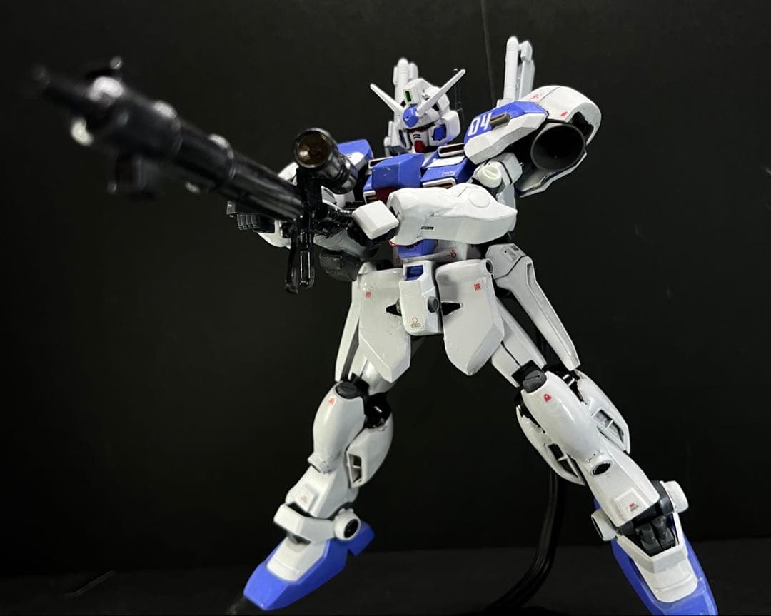 改造ガンプラ　塗装済み完成品　hg ガンダム試作4号機　GP04 ガーベラ