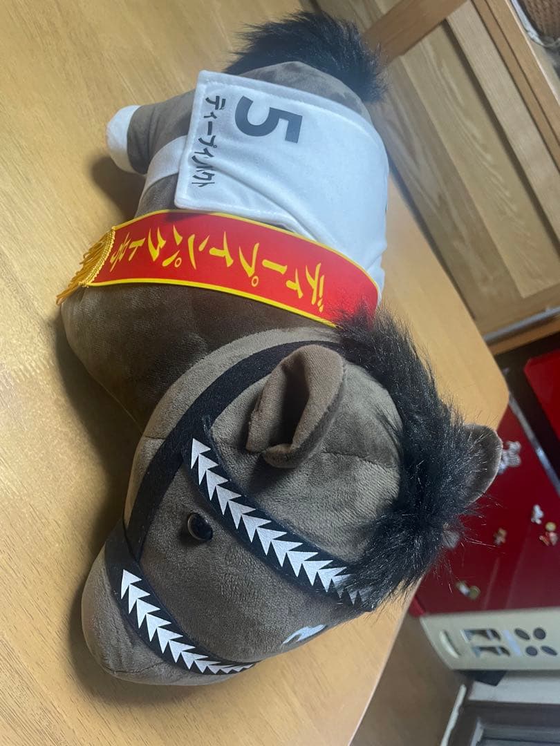 【美品】ぬいぐるみ　競馬　アーモンドアイ　ディープインパクト　ウイングチケット