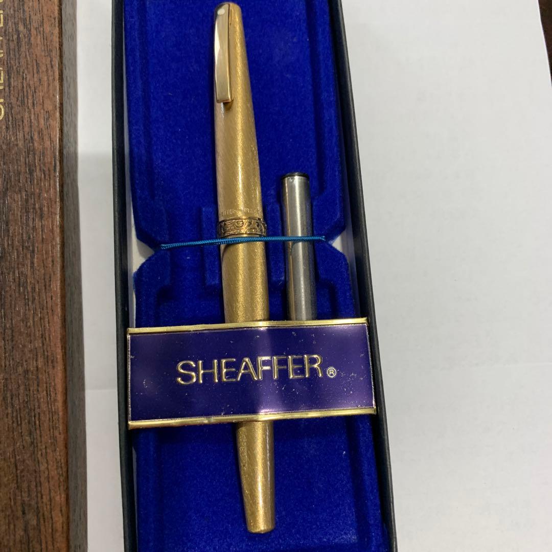 SHEAFFER ゴールド 万年筆 セット