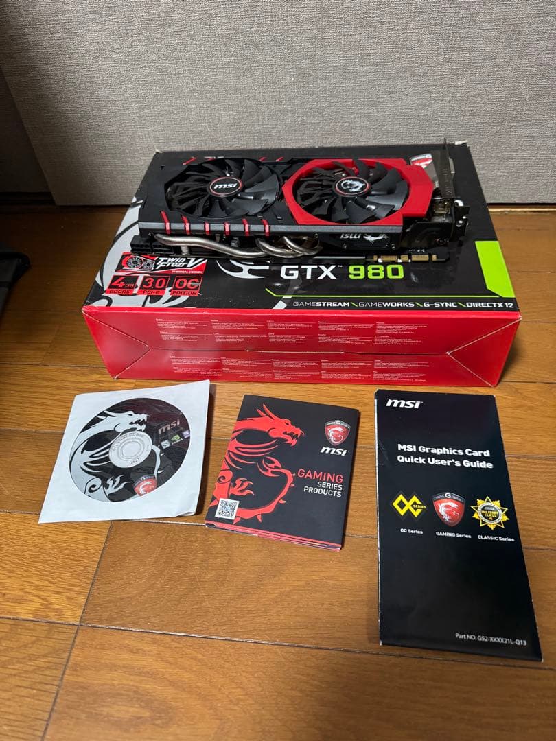 グラフィックボード・グラボ・ビデオカード MSI GTX 980 Gaming 4GB OC