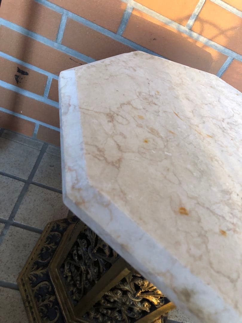 フラワースタンド　ヨーロピアン風　アンティーク調　ロココ調　コーヒーテーブル