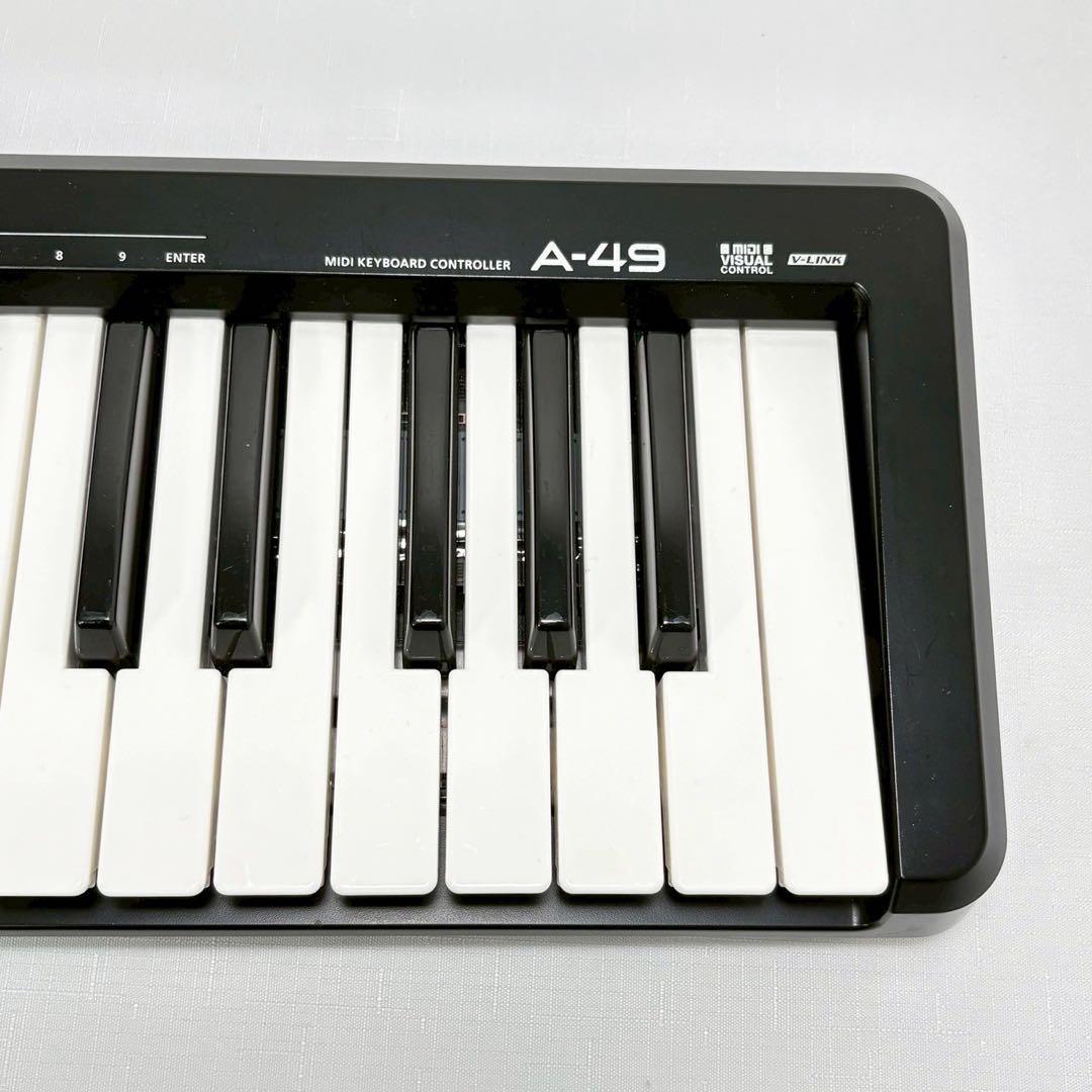 ローランド MIDIキーボードコントローラー A-49 ブラック 49鍵 BK