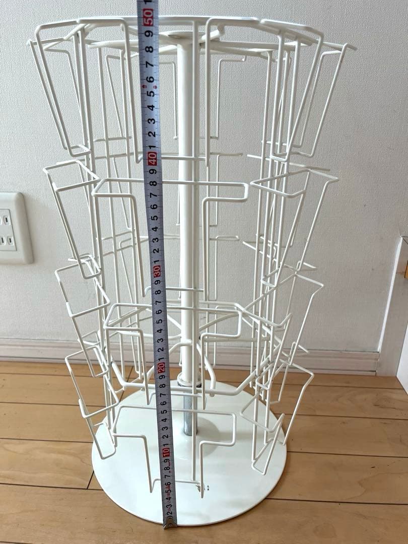 ポストカード卓上回転ラック