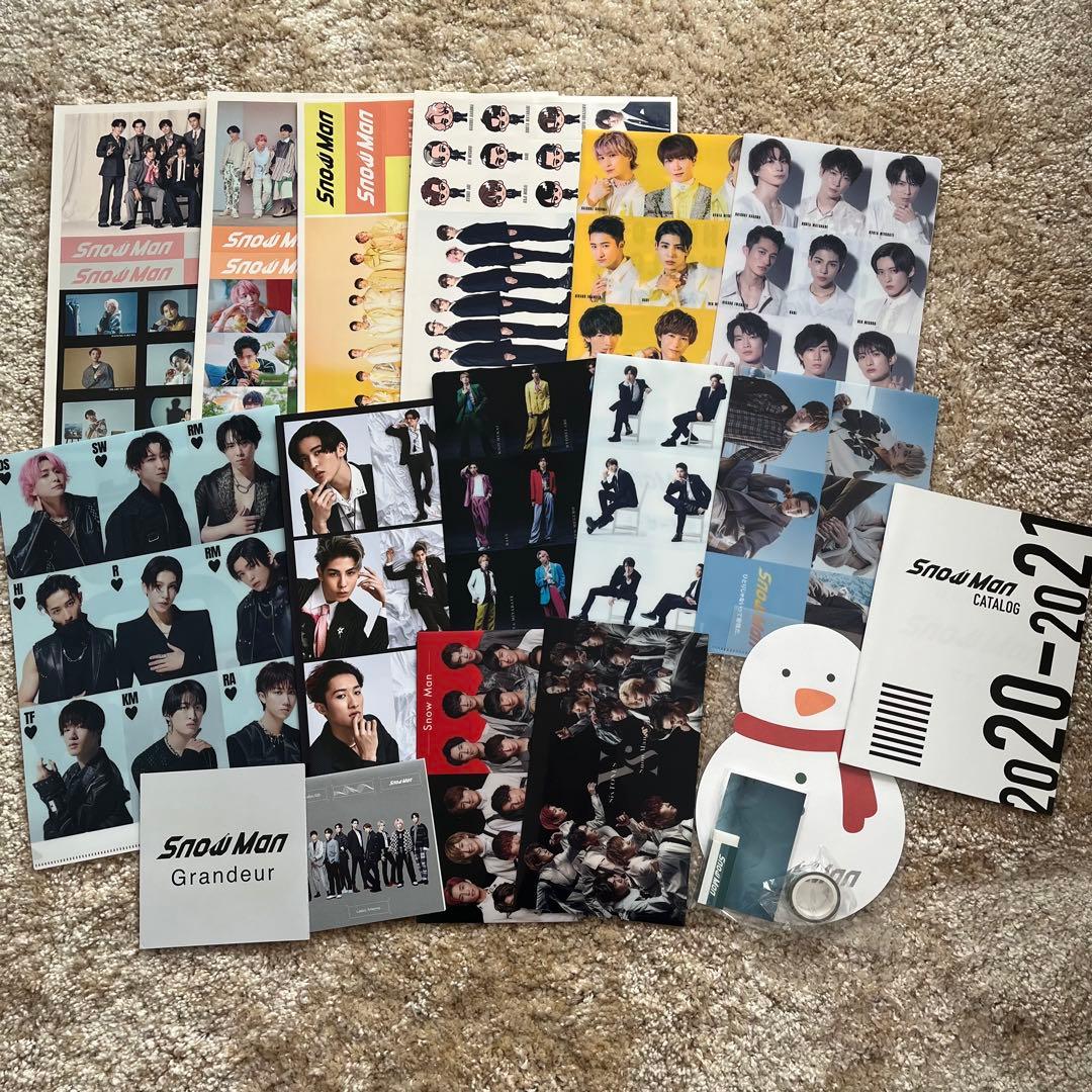 Man スノーマン CD 特典 パンフレット ブロマイド グッズ まとめ