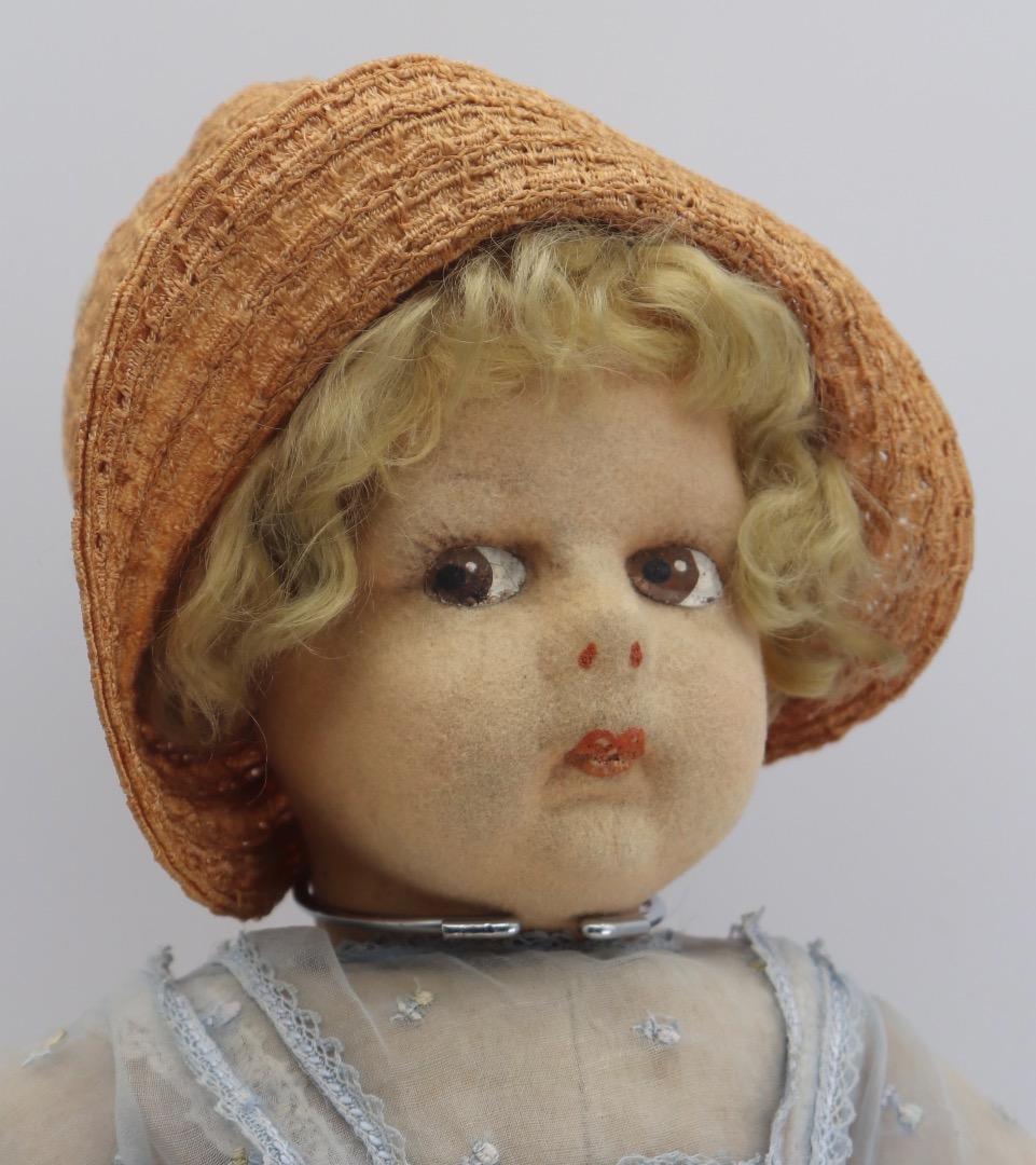 アンティーク・レンチ・ドール 45cm 虫喰いあり LENCH DOLL