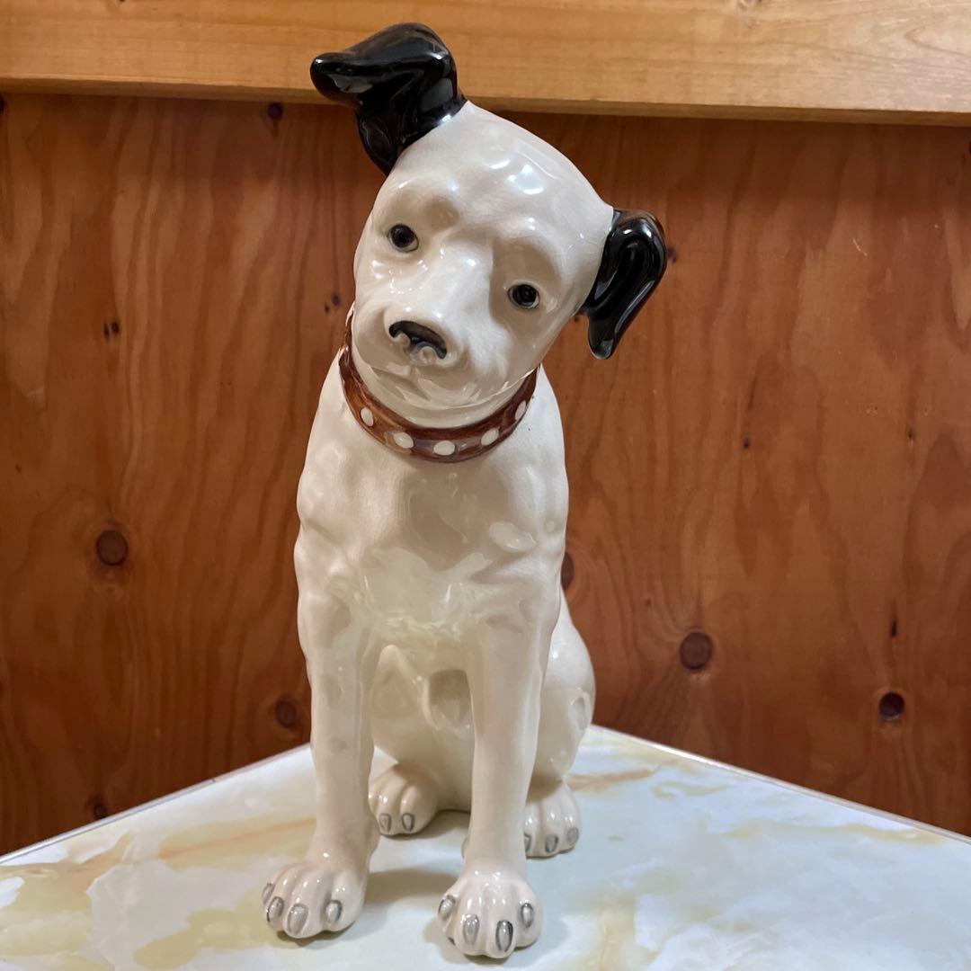 ビクター犬　ニッパー　大きめサイズ　犬　置物　ヴィンテージ