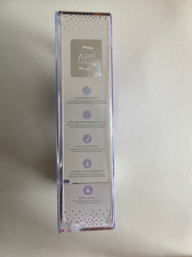 新品未使用FOREO LUNA 3 洗顔ブラシ パープル ケースに傷あり